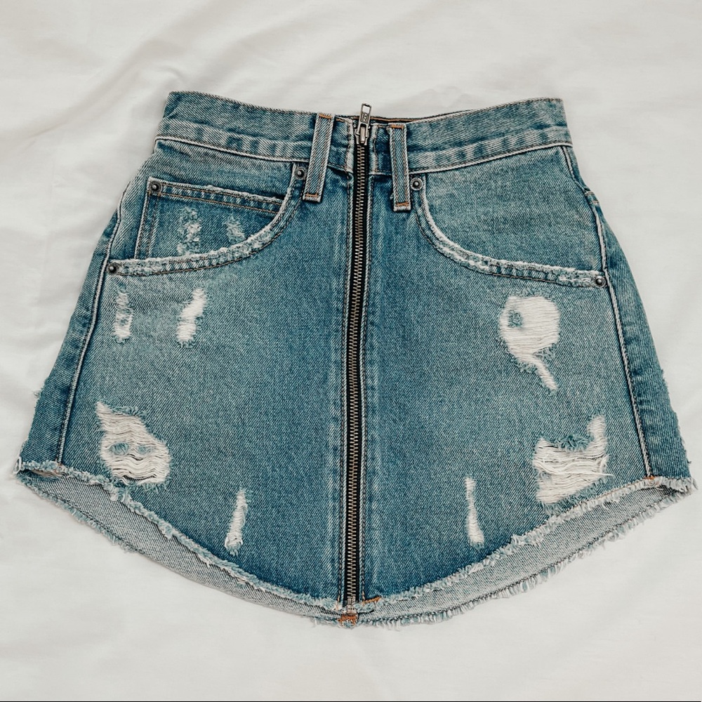 Carmar Denim Mini Skirt NWOT